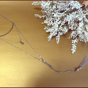 Silver Layered Necklace⚜️